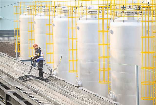 万州区：年产3万吨有机溶剂循环利用项目即将投产